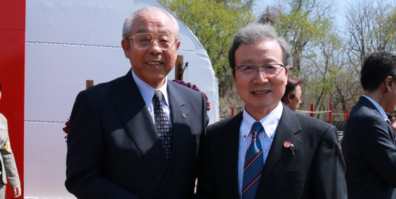 前中国駐日本全権大使 程永華閣下（札幌）
